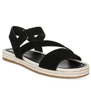 Vince Eliana Suede Leather Espadrille Sandals